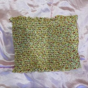 Floral Tube Top